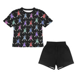 Highland Dancer Tartan Little Girls' Short Pyjama Set - Free p&p Worldwide