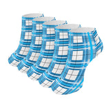 ✨'Jura Sky' Tartan Kids Socks (5 Pairs)✨Free p&p Worldwide
