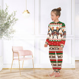Girls' Tartan Long Pyjama Set - Free P&P Worldwide