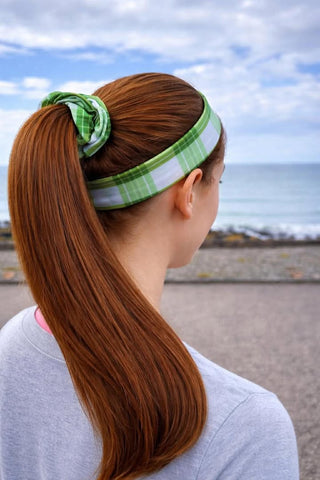 Colonsay Mist Tartan Hair Set