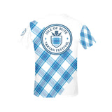 Bute Tartan Festival Women's Blue T - Free p&p