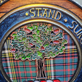 Handmade Clan Whisky Barrel Sign