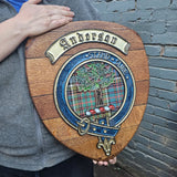 Handmade Clan Whisky Barrel Sign