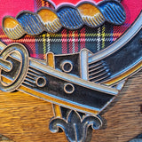 Handmade Clan Whisky Barrel Sign