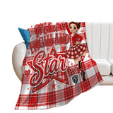Highland Dancer Blanket - Free p&p Worldwide