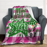 Highland Dancer Blanket - Free p&p Worldwide