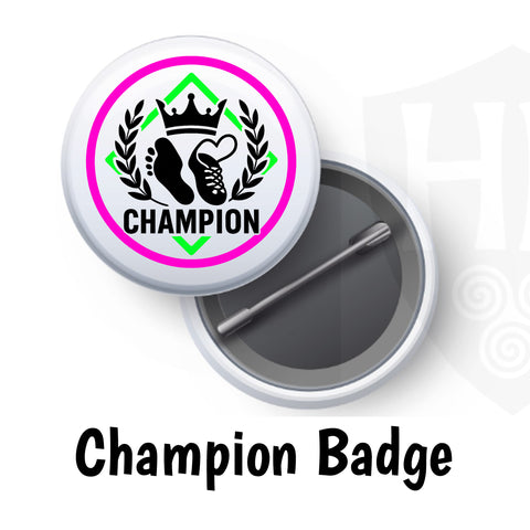 🎉Champion Badge🎉- FREE p&p UK