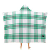 Kids Cosy Tartan Hooded Blanket (40" x 50") - Free p&p Worldwide