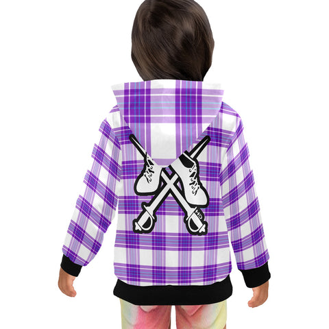 Little Girls' Zip Up Hoodie - Free p&p Worldwide