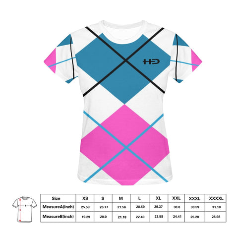 Ladies Highland Dancer T-shirt Free p&p Worldwide