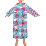 Highland Dancer Kids Blanket Robe with Sleeves - Free P&P Worldwide