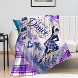 Highland Dancer Blanket - Free p&p Worldwide