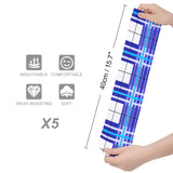 ✨'Cumbrae Sky' Tartan Knee Length Happy Tartan® Kids Socks (1 Pairs)✨