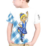 Highland Dancer Kids T-Shirt - Free p&p Worldwide