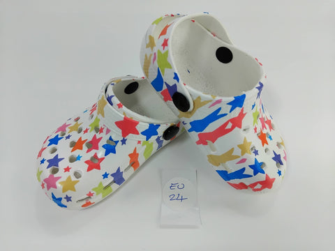 Clogz SALE - (Size EU 24) + 2 Random Jibbets (FREE p&p UK only)