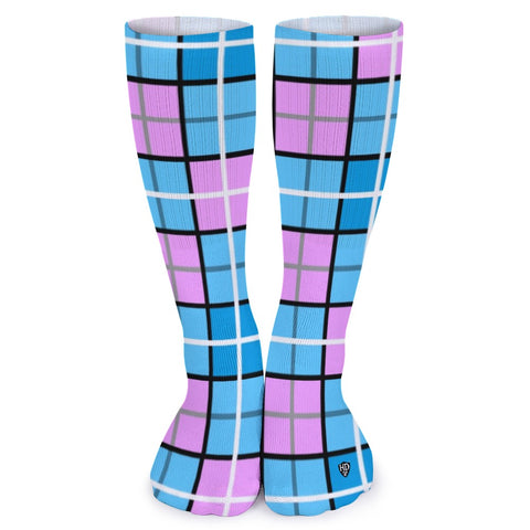 Highland Dancer Knee Practice Length Kids Socks
