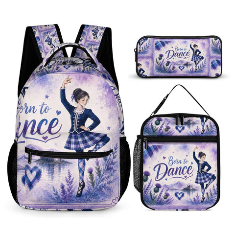 Highland Dancer Kids Backpack, Lunch Bag & Pencil Case - Free p&p Worldwide