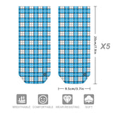 ✨'Jura Sky' Tartan Kids Socks (1 Pairs)✨Free p&p UK
