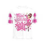 Highland Dancer Youth Crew Neck T-Shirt - FREE p&p Worldwide
