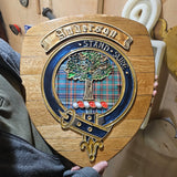 Handmade Clan Whisky Barrel Sign