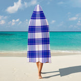 Kids Cosy Tartan Hooded Blanket (40" x 50") - Free p&p Worldwide