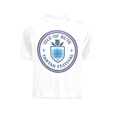 Isle of Bute Tartan Festival Youth Pink Tees - Free p&p