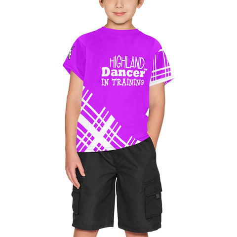 Highland Dancer in Training Youth Crew Neck T-Shirt - FREE p&p Worldwide