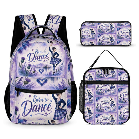 Highland Dancer Kids Backpack, Lunch Bag & Pencil Case - Free p&p Worldwide