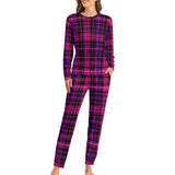 Tartan Soft Women's Pajama Set - FREE P&P Worldwide
