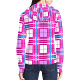 Womens Ailsa Craig Tartan Zip Hoodie - FREE p&p Worldwide