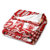 Highland Dancer Blanket - Free p&p Worldwide