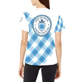 Bute Tartan Festival Women's Blue T - Free p&p