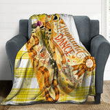 Highland Dancer Blanket - Free p&p Worldwide