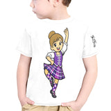 Highland Dancer Kids T-Shirt - Free p&p Worldwide