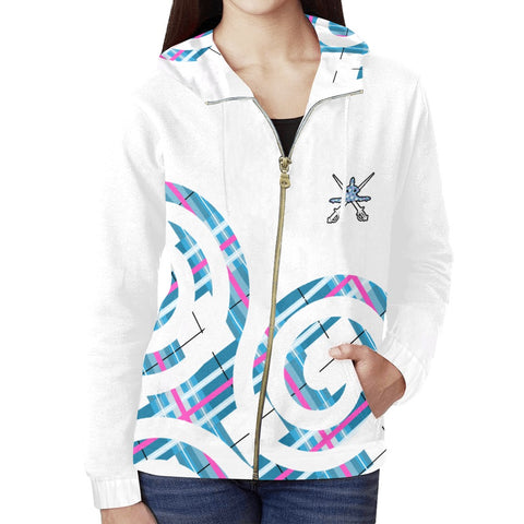 HD Zip Hoodie - Ladies - FREE p&p Worldwide
