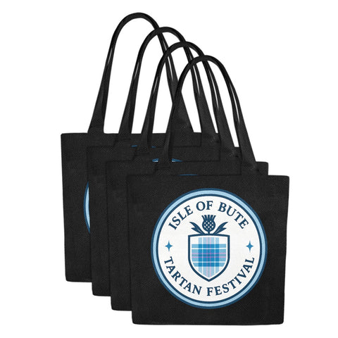 Isle of Bute Tartan Festival Tote - Free p&p