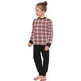 Girls' Tartan Long Pyjama Set - Free P&P Worldwide