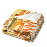 Highland Dancer Blanket - Free p&p Worldwide