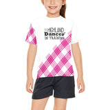 Highland Dancer in Training Youth Crew Neck T-Shirt - FREE p&p Worldwide