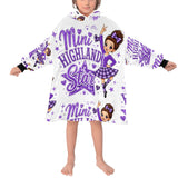 Highland Dancer Blanket Hoodie for Kids - FREE p&p Worldwide