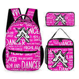 Highland Dancer Kids Backpack, Lunch Bag & Pencil Case - Free p&p Worldwide