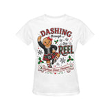 Women's Christmas Tee - Free p&p Worldwide