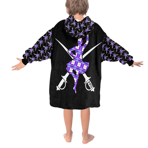 Highland Dancer Blanket Hoodie for Kids - FREE p&p Worldwide