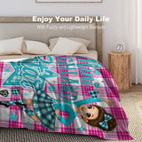 Highland Dancer Blanket - Free p&p Worldwide