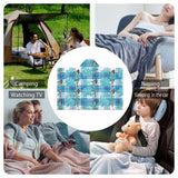 Kids Cosy Tartan Hooded Blanket  Free p&p Worldwide