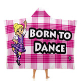 Kids Cosy Tartan Hooded Blanket (40" x 50") - Free p&p Worldwide