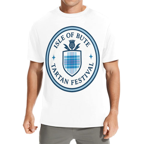 Isle of Bute Tartan Festival Men's T - Free p&p