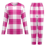 Tartan Soft Women's Pajama Set - FREE P&P Worldwide