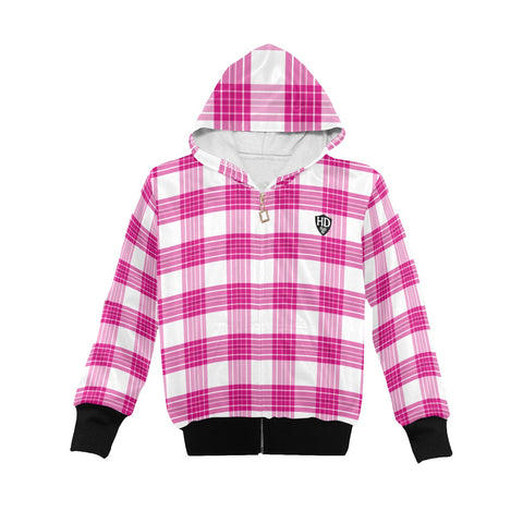 Little Girls' Zip Up Hoodie - Free p&p Worldwide