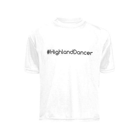 Highland Dancer Youth Crew Neck T-Shirt - FREE p&p Worldwide